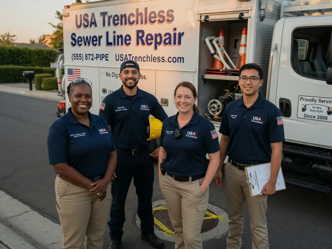 Sewer Line Repair company in Claytonville, IL